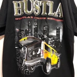 Hustla Men’s Urban T-Shirt | 2XL Tall
